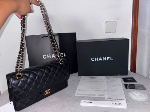 Chanel classic flap bag medium - bag,