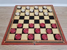 Vintage 24 Piece Draughts Set