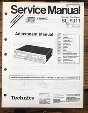 Technics SL-PJ11 CD Player