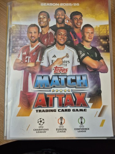 Topps match attax binder - match,