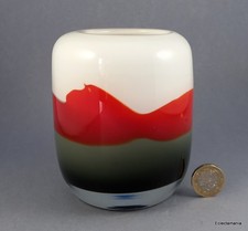 Mid Century Salviati Art Glass Vase - Murano Italy