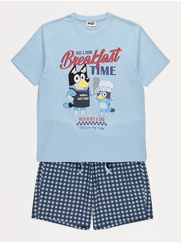 Bluey breakfast time mens - breakfast,