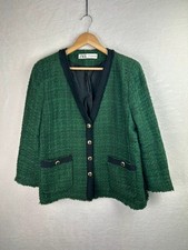 Zara Women’s Green Tweed