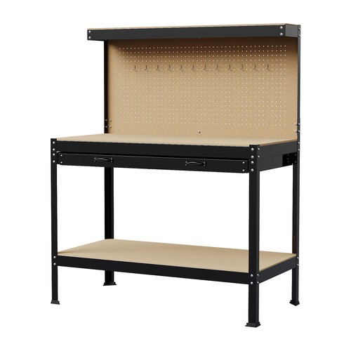 Metal workbench workshop - workbench,