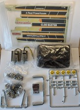 Vintage Tamiya Clodbuster Parts Used & new 1987 Decals/roll Bar/air Intake Etc.