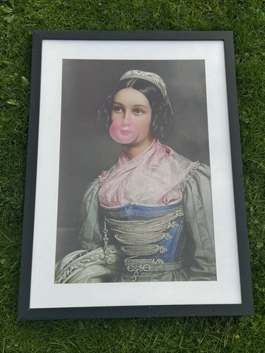 Portrait lady pink - lady,