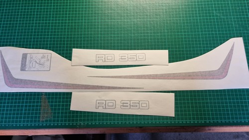 Yamaha rd350lc side panel - ,