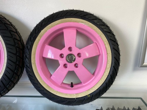 Pink vespa wheels five spoke - wheels,