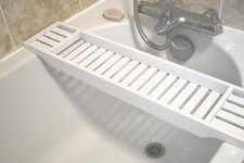 Wooden Bath Caddy Tray Bathtub