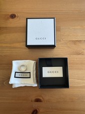 Men’s Silver Skull Gucci Ring Sterling Silver 925 Size 15 US