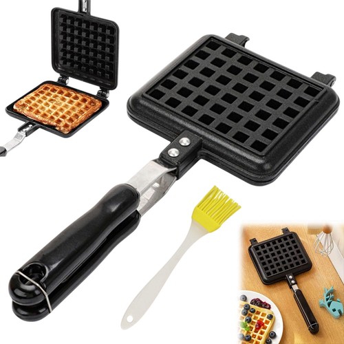 Double sided waffle maker - double,