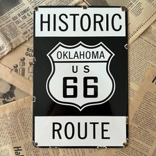 VINTAGE HISTORIC ROUTE 66 8X12