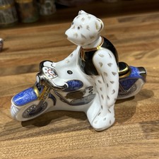 Biker Bear ROYAL CROWN DERBY