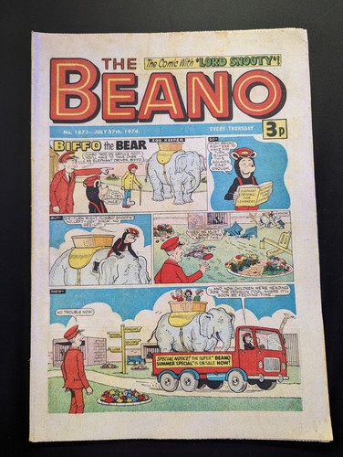 Beano comic 1671 july 27th - beano, no