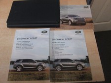 LAND ROVER DISCOVERY SPORT OWNERS PACK / HANDBOOK / MANUAL  WALLET 15~19 (2015)