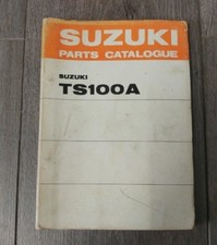 USED SUZUKI TS100A PARTS CATALOGUE 99000-91743