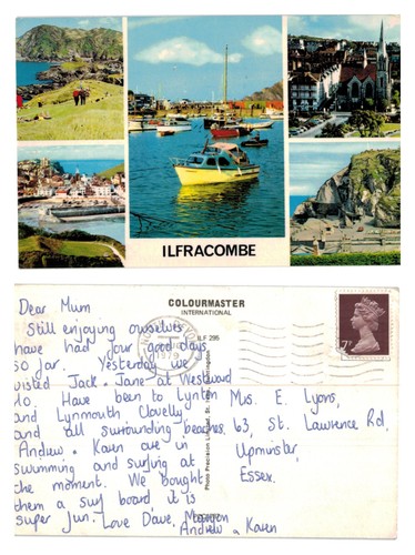 Postcard ilfracombe - -,