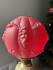 ANTIQUE VICTORIAN RED SATIN