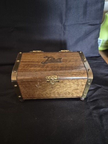 Vintage oak small tea - vintage, chest