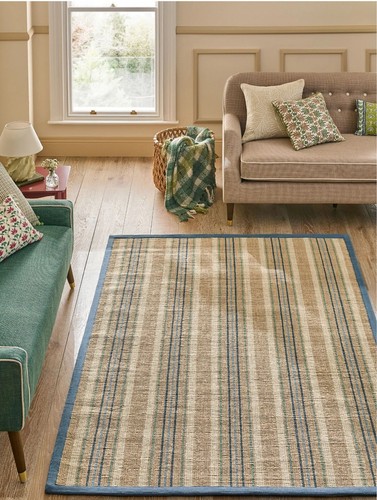 Nina campbell blue - blue, stripe