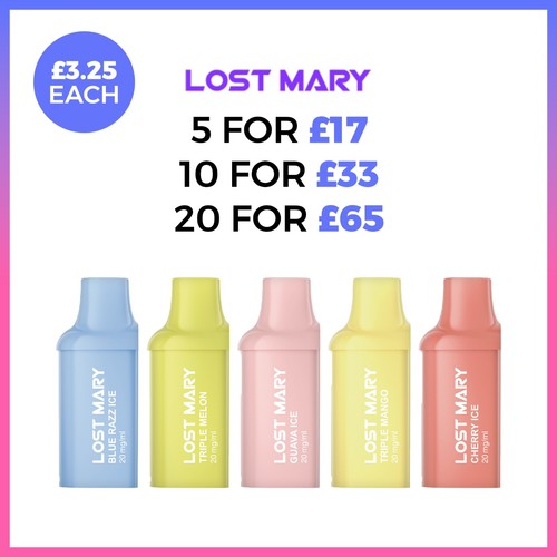 Lost mary bm600 pods - mary,