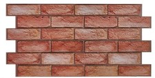 Brick Effect 3D PVC Plastic Wall Panels Decorative Cladding Tiles 9.2m2