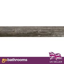 Mika Wood Effect Porcelain Reclaimed Brown Wall Floor Tile 20x120cm