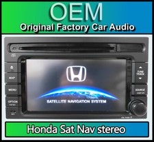 Honda Jazz navigation car stereo, Honda Sat Nav CD player 08A40-2R6-4000-01