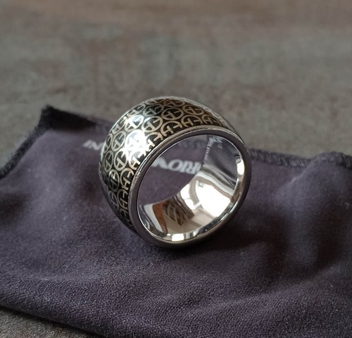Emporio armani ring stainless - emporio,