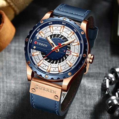 Men curren luxury watch - luxury,
