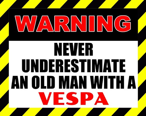 Never underestimate old man - an,