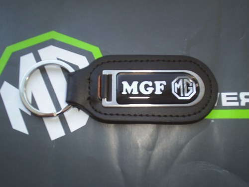 Mgf leather keyfob - ,