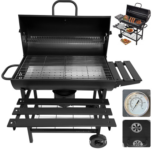 Black charcoal grill bbq - grill,