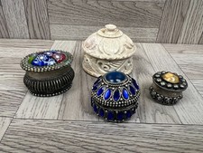 Trinket Box x 4 - Decorative