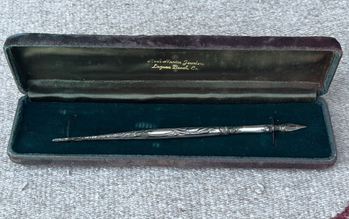 Antique sterling silver dip - silver,