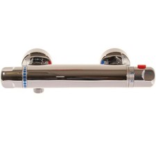 Horizontal Bar Thermostatic Mixer Tap Static Caravan