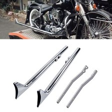 39'' Fishtail Pipes for Harley