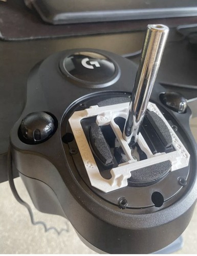Logitech shifter stiffener mod - shifter,