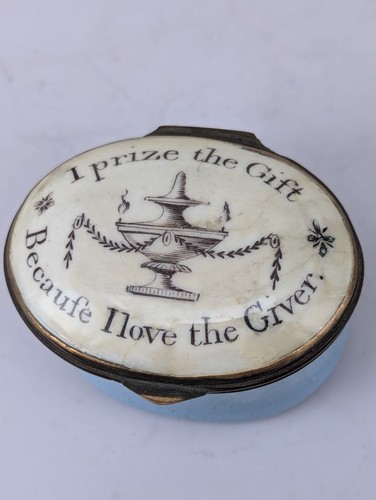 George iii bilston - george, enamel