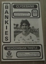 1987-88 (Nov)  Clydebank v