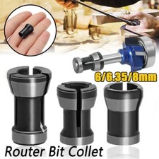 6mm 6.35mm 8mm Collet Chuck Engraving Trimming Machine Router Bit