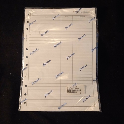 Vintage filofax deskfax size - deskfax, 1