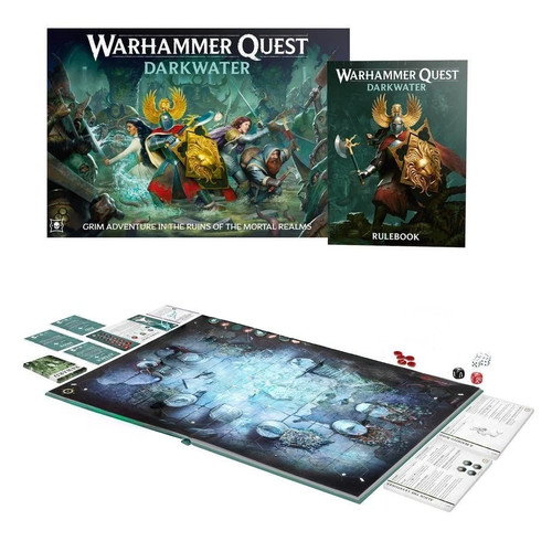 Warhammer quest darkwater game - quest,
