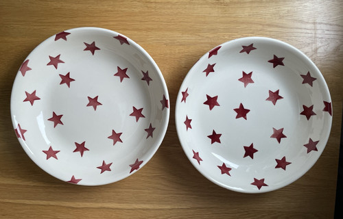 Emma bridgewater pair red - pair, of