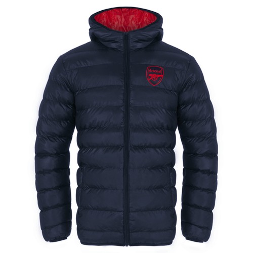 Arsenal mens quilted jacket - arsenal,