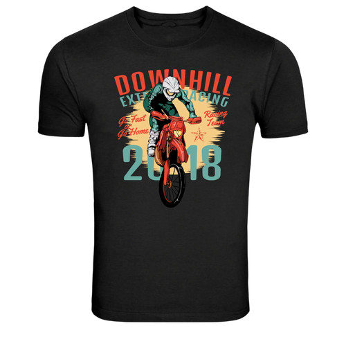 Downhill bike racing - bike,