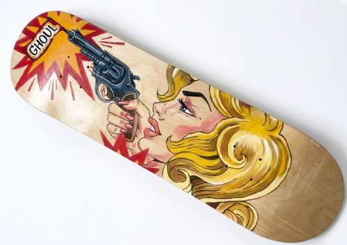 Ghoul skateboards hand - ghoul, 8"