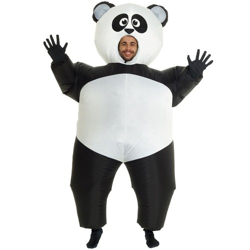 Inflatable panda costume adult - inflatable,