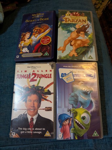 Disney vhs tapes beauty and - disney,