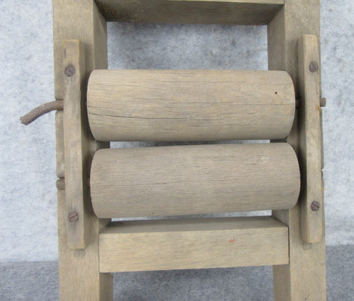 Antique primitive mill roller - antique,